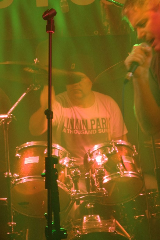 Gareth at the Feathers